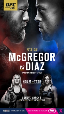 UFC 196: McGregor vs Diaz-123movies